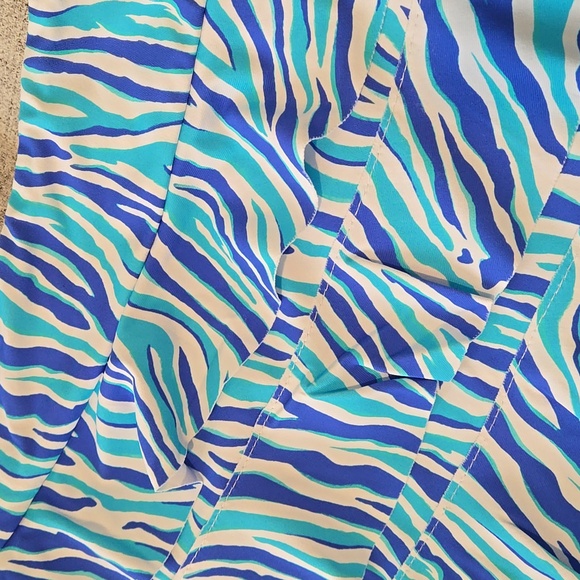 LuLu-B Ruffled Zebra Print Skort - Picture 2 of 13